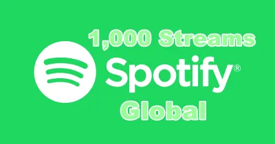 do spotify global 1000 real streams high quality