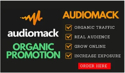 I will do organic audiomack music promotion to real and active audiences