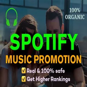 I will do organic Spotify music promotion viral worldwide